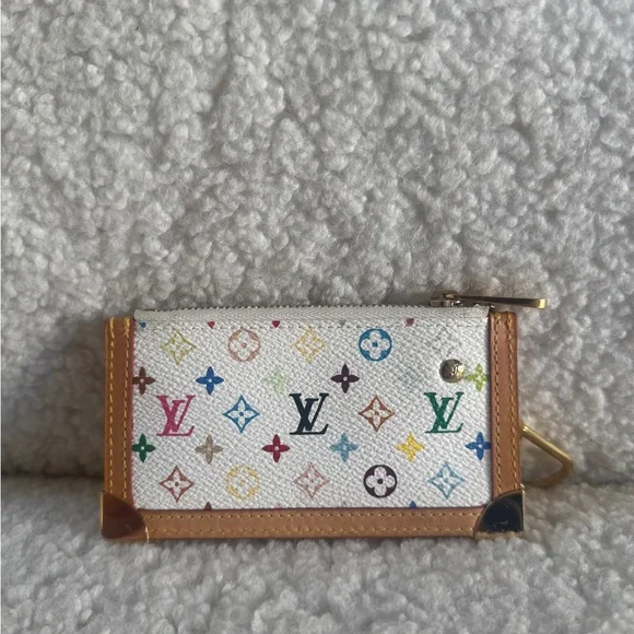 Louis Vuitton Murakami Monogram Multicolore Key Pouch - Picture 7 of 11
